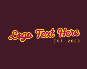 Pop - Pop Art Wordmark logo design