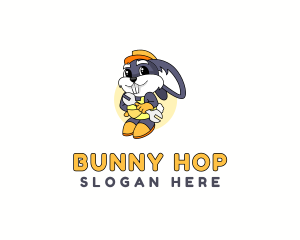 Home Maintenance Bunny  logo design