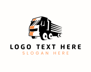 Deliver - Truck Delivery Logistics logo design