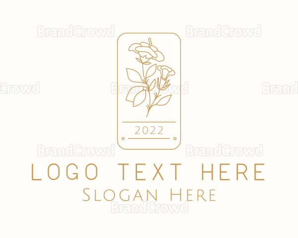 Golden Tulip Badge Logo