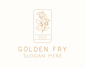 Golden Tulip Badge logo design