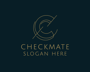 Upscale Enterprise Letter C logo design