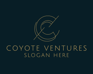 Upscale Enterprise Letter C logo design