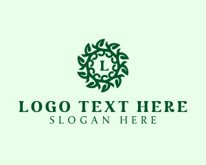 Herbal - Organic Leaves Plant logo design