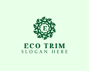 Organic Leaves Plant logo design