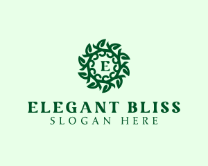 Pattern - Organic Leaves Plant logo design