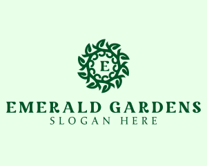 Organic Leaves Plant logo design