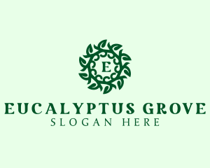 Organic Leaves Plant logo design