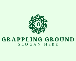 Organic Leaves Plant logo design