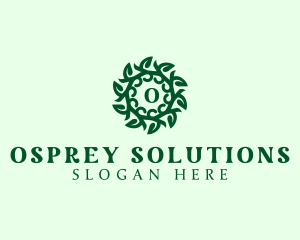 Organic Leaves Plant logo design