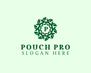 Organic Leaves Plant logo design