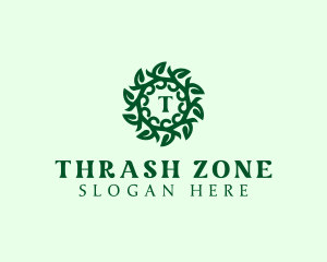 Organic Leaves Plant logo design