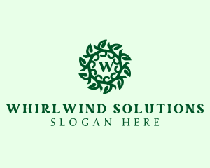 Organic Leaves Plant logo design