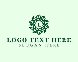 Landscaping - Organic Leaves Plant logo design