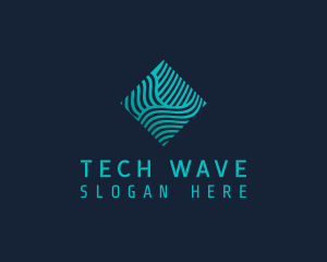 Digital Wave Technology  logo design