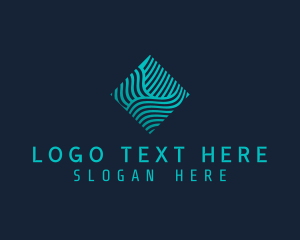 Digital - Digital Wave Technology logo design