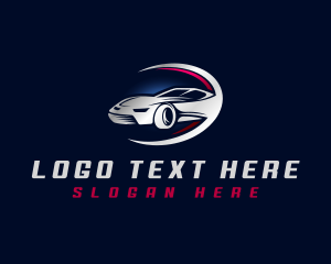 Sedan - Motorsport Car Vehicle logo design