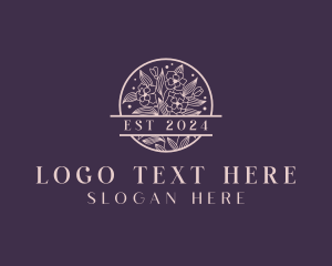 Stylish - Flower Fashion Boutique logo design