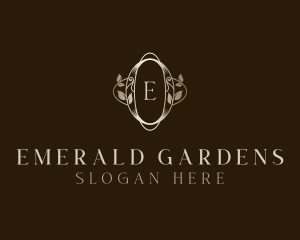 Floral Garden Spa logo design