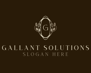 Floral Garden Spa logo design