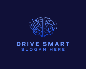 Brain Smart Technology logo design