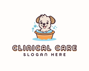 Dog Bubble Bath logo design