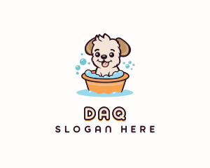 Veterinary - Dog Bubble Bath logo design
