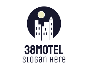 Night Hotel City logo design