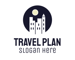Itinerary - Night Hotel City logo design