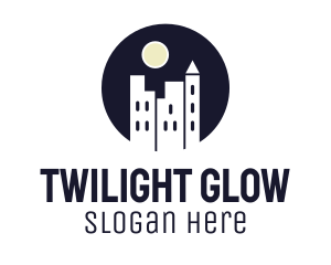 Twilight - Night Hotel City logo design