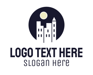 Hotel - Night Hotel City logo design