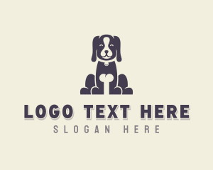 Dog Grooming - Canine Pet Veterinary logo design