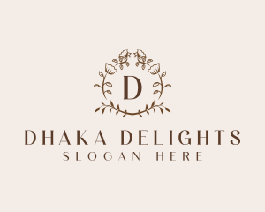 Elegant Floral Boutique logo design