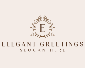 Elegant Floral Boutique logo design