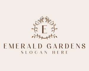 Elegant Floral Boutique logo design