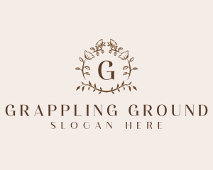 Elegant Floral Boutique logo design