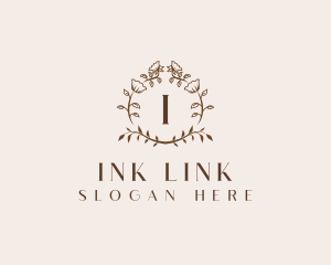 Elegant Floral Boutique logo design