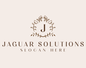 Elegant Floral Boutique logo design