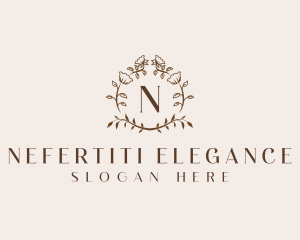 Elegant Floral Boutique logo design