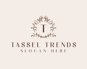 Elegant Floral Boutique logo design