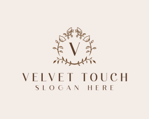 Elegant Floral Boutique logo design