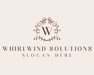 Elegant Floral Boutique logo design