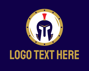 Armor - Medieval Armor Helmet logo design