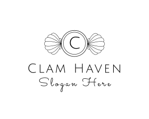 Clam - Clam Shell Spa logo design