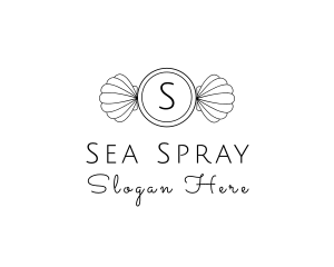 Clam Shell Spa logo design