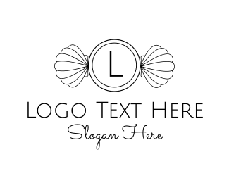 Minimalist Shell Letter Logo