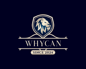 Vip - Luxury Lion Crest logo design