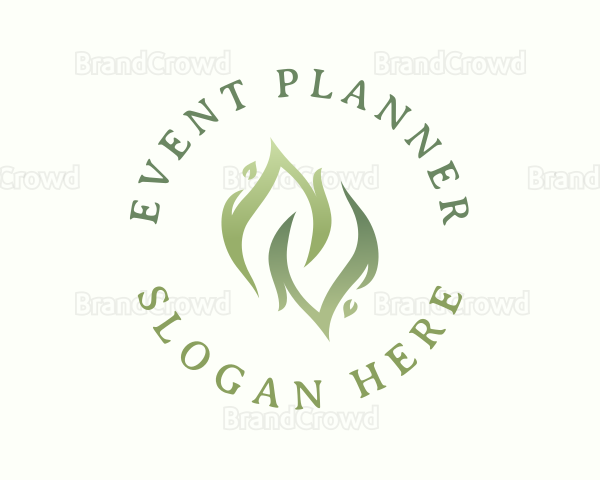 Organic Natural Leaf Logo