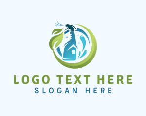 Home - Housekeeping Spray Bottle logo design