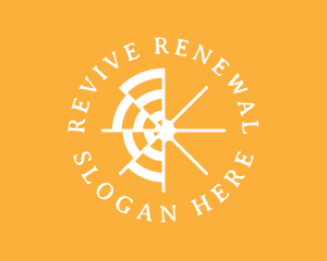 Renewable Solar Energy  logo design